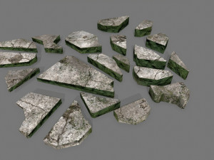rocks 3D 모델