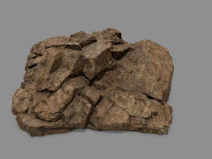 desert rock set 1 3D Model