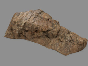 desert rock set 1 3D 모델