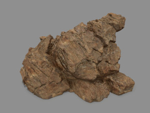 desert rock set 1 3D 모델
