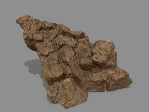 desert rock set 1 3D 모델