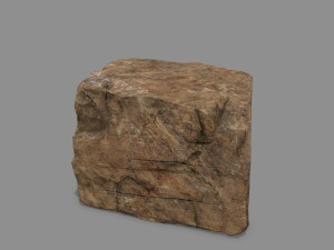 desert rock set 1 3D 모델
