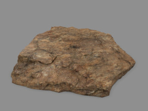desert rock set 1 3D 모델