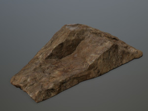 desert rock set 2 3D-Modell