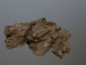 desert rocks 3D Модель