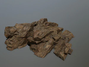 desert rocks 3D Model