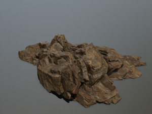 desert rocks 3D Модель