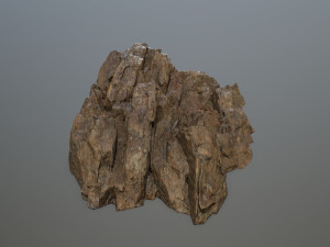 desert rock set 4 Model 3D