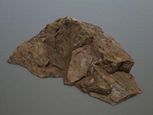 desert rock set 4 Model 3D