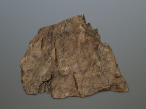 desert rock set 4 Model 3D