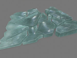 Eisset 3D Modell