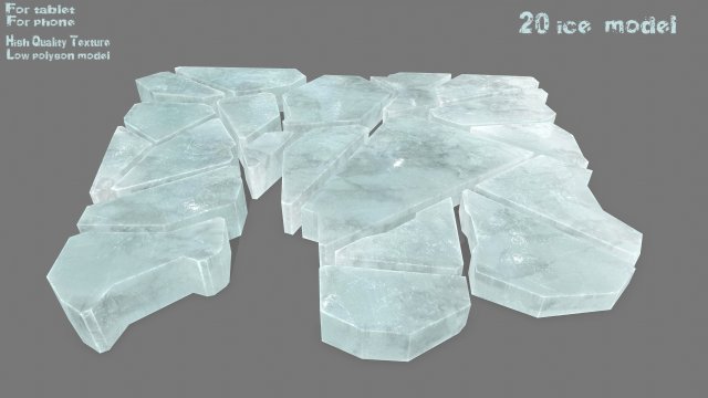 ice set Modelo 3D .c4d .max .obj .3ds .fbx .stl .blend 