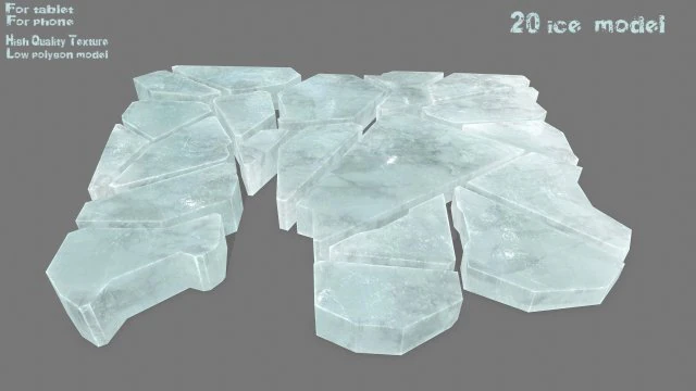 ice set 3D Model .c4d .max .obj .3ds .fbx .stl .blend