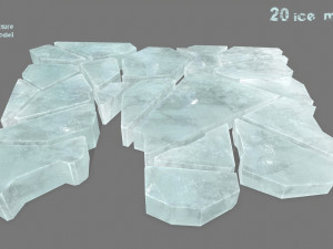 ice set 3D 모델