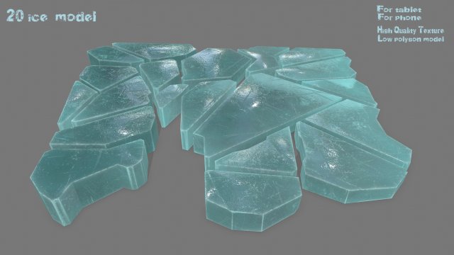 ice set Modelo 3D .c4d .max .obj .3ds .fbx .stl .blend 