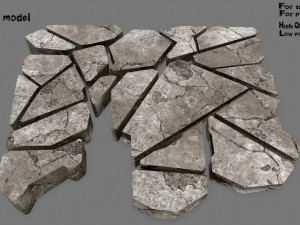 stone set 3D Model