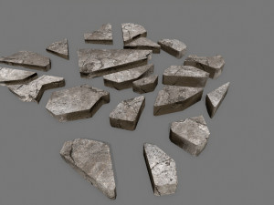 stone set 3D Model