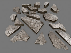 stone set 3D Model