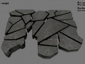 stone set 3D Model