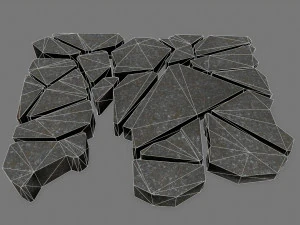 stone set 3D Model