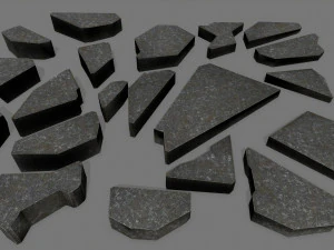 stone set 3D Model
