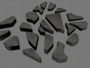 stone set 3D Model