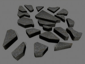 stone set 3D Model