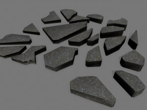 stone set 3D Model