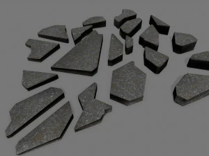 stone set 3D Model