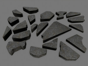 stone set 3D Model