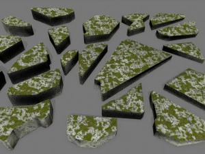 stone set 3D Model