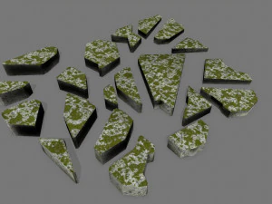 stone set 3D Model