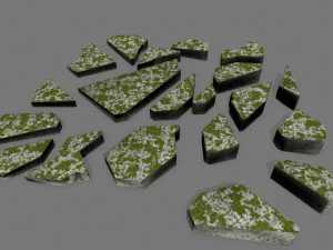 stone set 3D Model