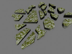 stone set 3D Model