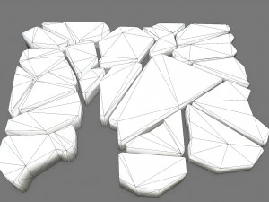 stone set 3D Model