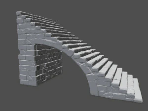 Stairs 3D Print Model