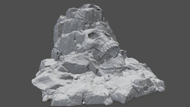 skullgate1 3D-Druckmodell .c4d .max .obj .3ds .fbx .stl .blend 