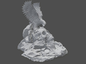 skulleagle Modelo de Impressão 3D
