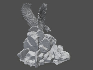 skulleagle Modelo de Impressão 3D