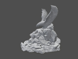 skulleagle Modelo de Impressão 3D