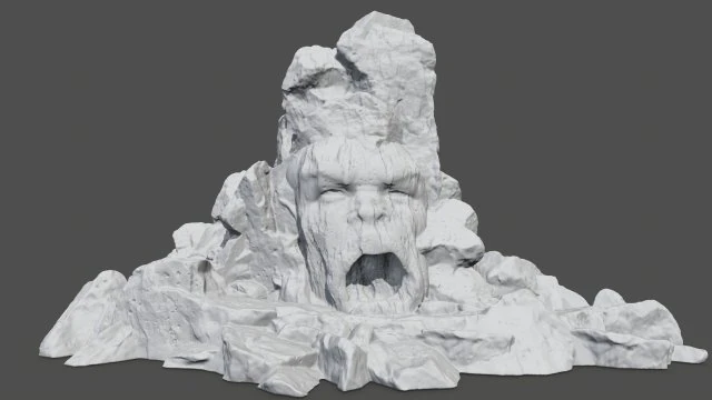 rockgate 3D Print Model .c4d .max .obj .3ds .fbx .stl .blend 
