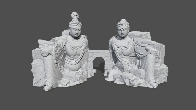 buda2 3D प्रिंट मॉडल .c4d .max .obj .3ds .fbx .stl .blend 