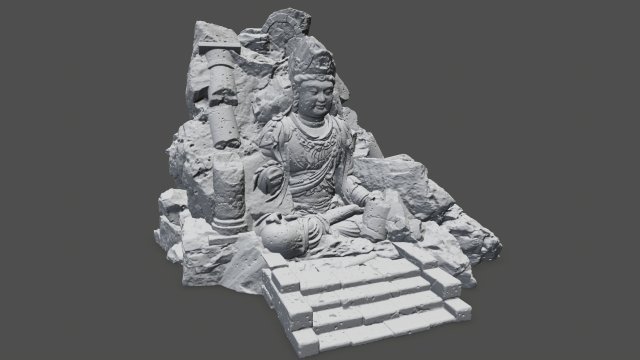 buda1 3D Print Model .c4d .max .obj .3ds .fbx .stl .blend 