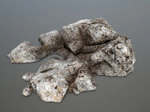 rock set 4 3D Model