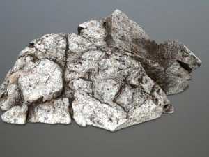 rock set 4 3D Model