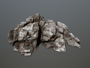 rock set 3D Model