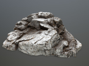rock set 3D Модель