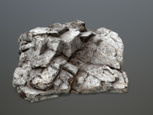 rock set 3D Модель