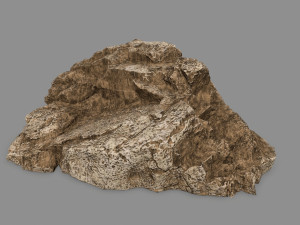 desert rock Modello 3D