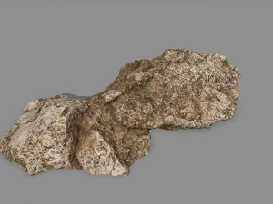 desert rock Modello 3D